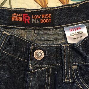 Mens Ariat Work Jeans 31x34